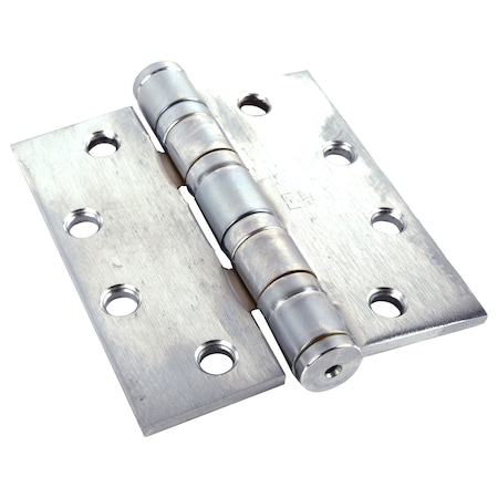 Hager Full Mortise Butt Hinge, 4-1/2" x 5", US32D, Heavy, WMS BB1199 5X4-1/2 US32D